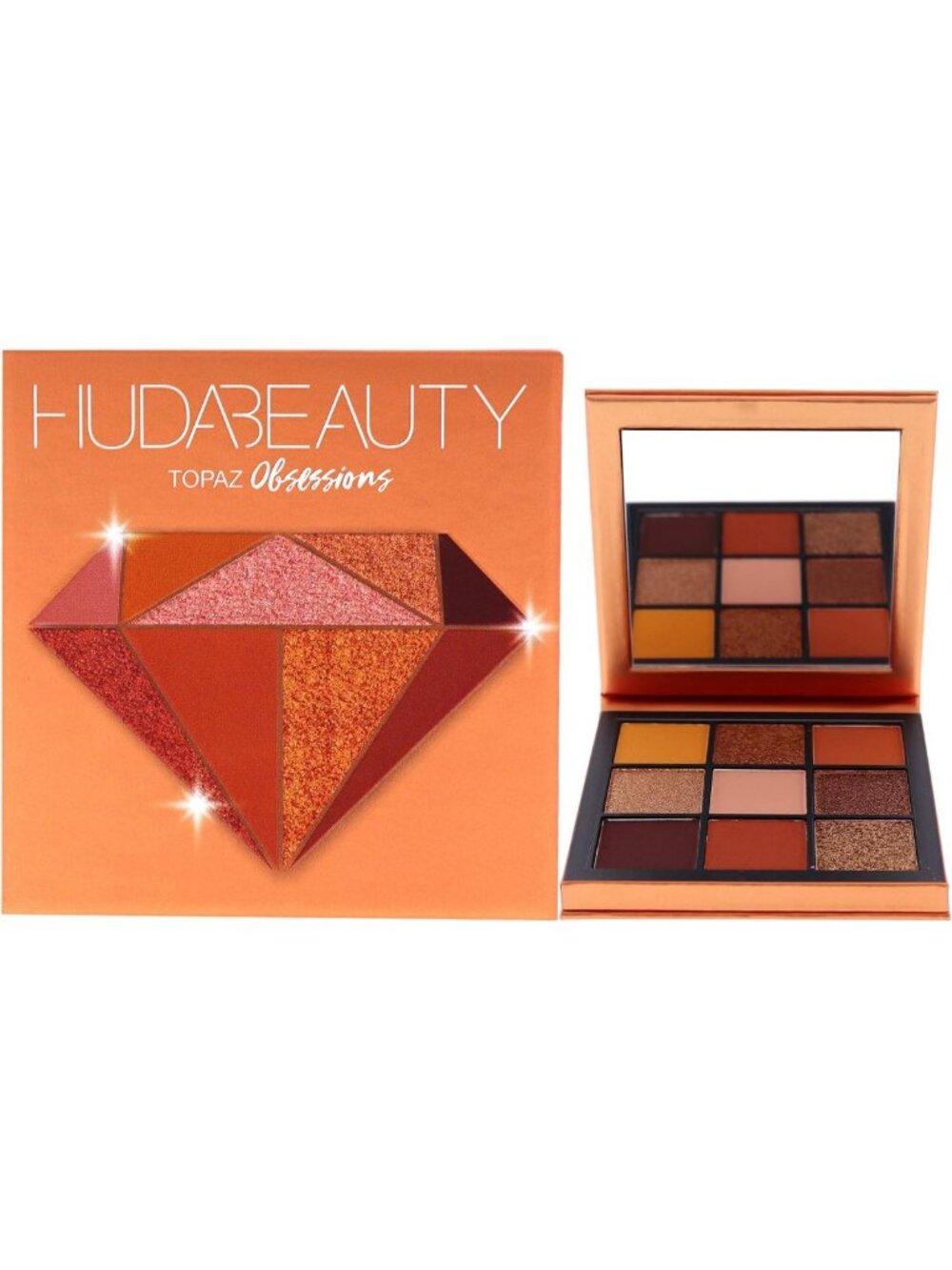 Topaz Eyeshadow Palette - Vibrant Pigments, Blendable Powder for Stunning Looks